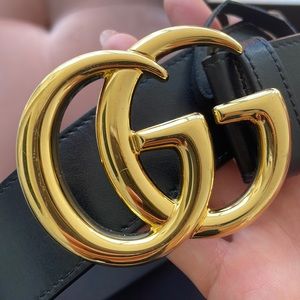 ⭐️SOLD⭐️ Gucci Marmont leather belt GG